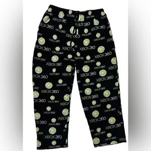 Men’s XL Xbox 360 Microsoft Official Black Green Gamer Lounge Pants